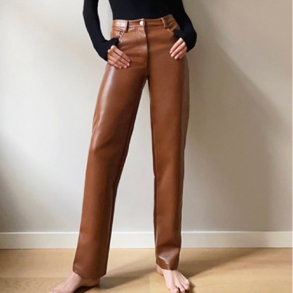 Jumpsuits | Aritzia Melina Pant Cognac 